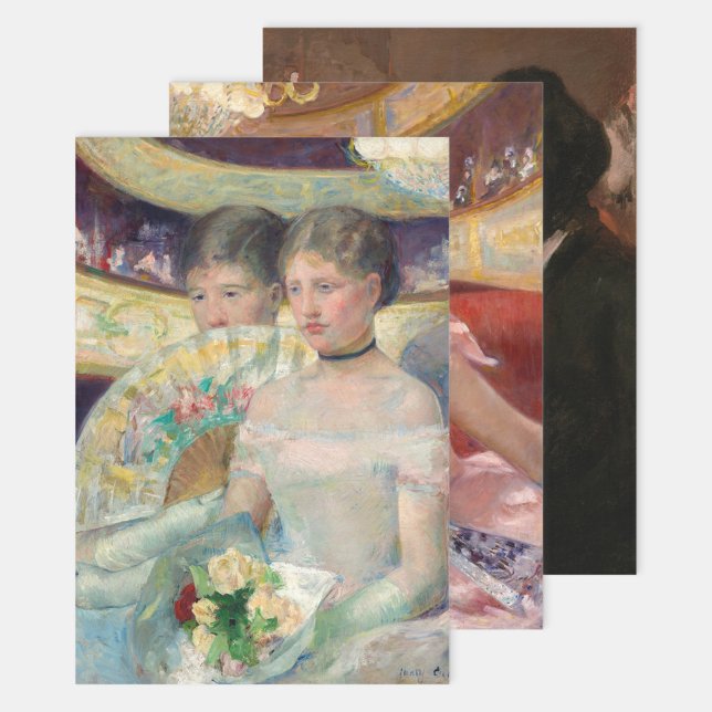 Feuille De Papier Cadeau Mary Cassatt - Chefs-d'oeuvre Sélection d'opéra (Créateur téléchargé)