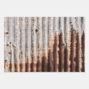 Feuille De Papier Cadeau Metal Vintage