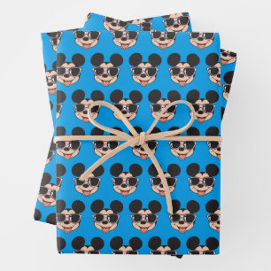 Feuille De Papier Cadeau Mickey   Mickey Smiling Lunettes de soleil
