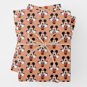 Feuille De Papier Cadeau Mickey moderne   Sticking Out Tongue