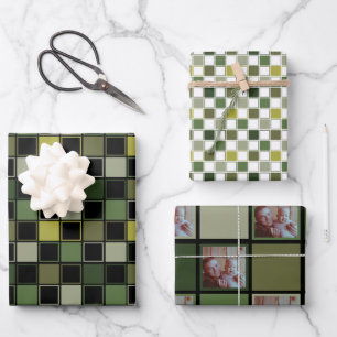 Feuille De Papier Cadeau Militaires - Vert de l'Armée - Nom personnalisé - 