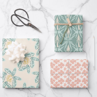 Feuille De Papier Cadeau Mix à feuillage persistant