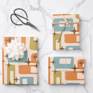 Feuille De Papier Cadeau Moderne