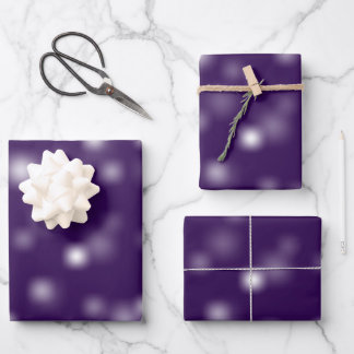 Feuille De Papier Cadeau Modeste blanc Jouer Random points de fond