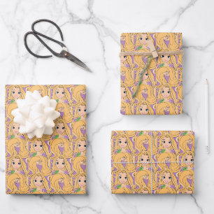 Feuille De Papier Cadeau Moment magique Rapunzel & Pascal