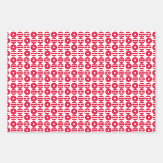 Feuille De Papier Cadeau Monstre enveloppé