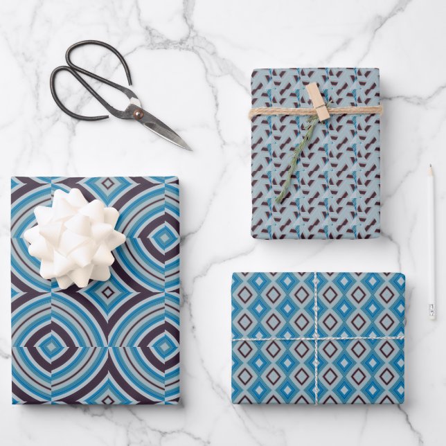 Feuille De Papier Cadeau Motif (Recto)