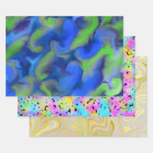 MOTIF ABSTRAIT COLORÉ MODERNE