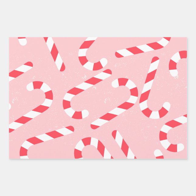 Feuille De Papier Cadeau Motif coloré Candyland (Devant)