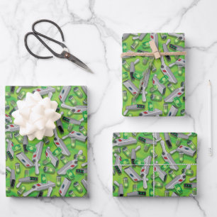 Feuille De Papier Cadeau Motif d'armes du portail