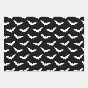 Feuille De Papier Cadeau Motif de décoration de chaume Éffrayante d'Hallowe