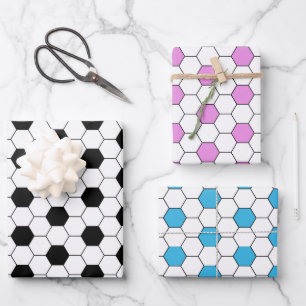 Feuille De Papier Cadeau motif de football
