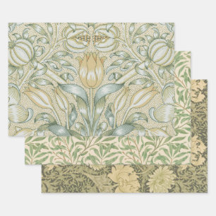 Feuille De Papier Cadeau Motif de grenade antique William Morris Lily