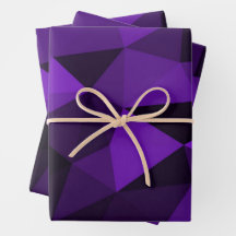 Motif de maille géométrique noir violet