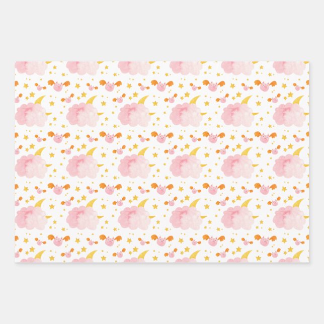 Feuille De Papier Cadeau Motif de style ghoté Spooktacular Halloween (Devant)