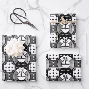 Feuille De Papier Cadeau MOTIF de test CBC