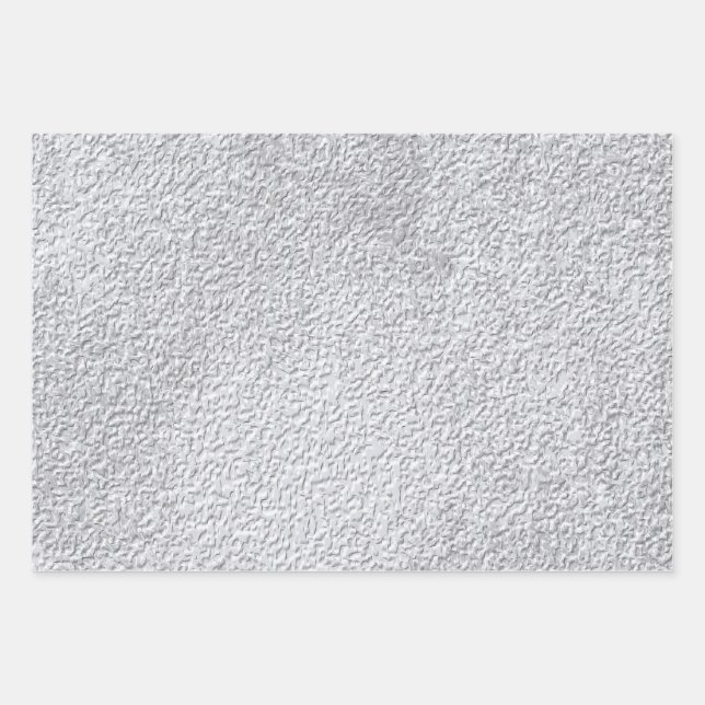 Feuille De Papier Cadeau Motif de texture en pierre grise en béton (Devant)