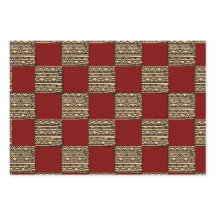 Motif géométrique damier moderne