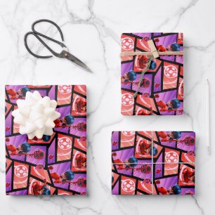 Feuille De Papier Cadeau Motif Ladybug & Tikki