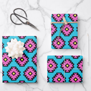 Feuille De Papier Cadeau Motif Pop-Art du Sud-Ouest