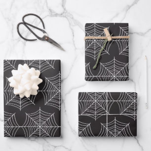 Feuille De Papier Cadeau Motif Web Spider