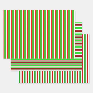 Feuille De Papier Cadeau Motifs de Noël de couleur rouge, blanche et verte