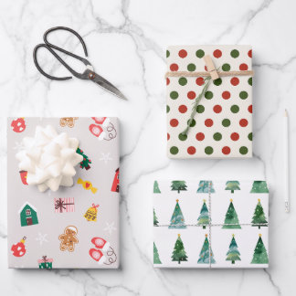 Feuille De Papier Cadeau Motifs d'Halloween et d'automne