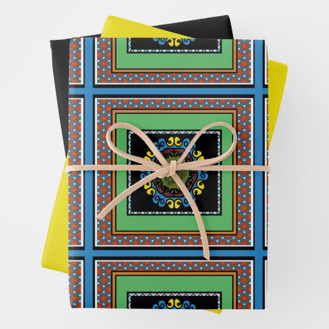 Feuille De Papier Cadeau MVB Mexican Pride 1 Design Set 1 (En situation)