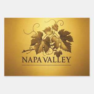 Feuille De Papier Cadeau Napa Valley Classic