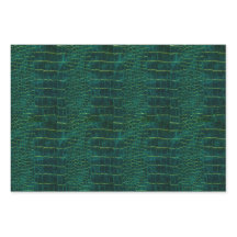 New! Green Faux Leather