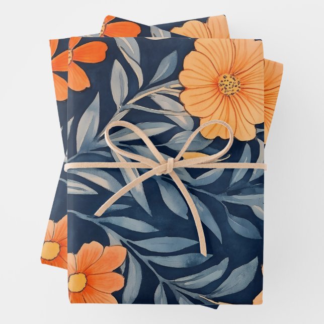 Feuille De Papier Cadeau New William Morris  (En situation)