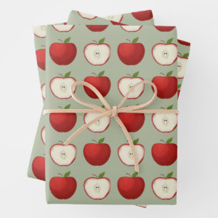 Feuille De Papier Cadeau New York Pays Pomme Hudson Valley Pomme cueillette