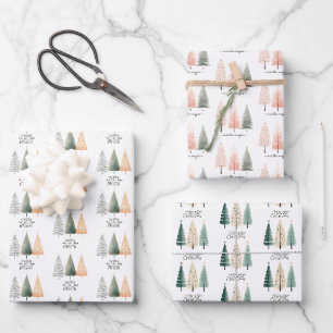 Feuille De Papier Cadeau Nocturne