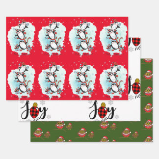 Feuille De Papier Cadeau Noël