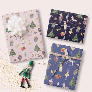Feuille De Papier Cadeau Noël des Noirs