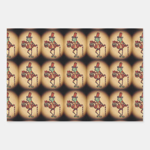 Feuille De Papier Cadeau Noël drôle
