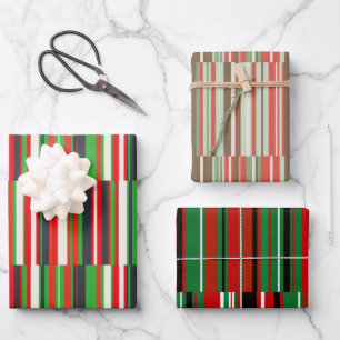 Feuille De Papier Cadeau Noël moderne et artistique