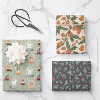 Feuille De Papier Cadeau Noël naturel
