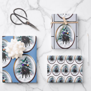 Feuille De Papier Cadeau Noël Schipperke