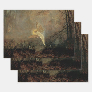 Feuille De Papier Cadeau Nuit de la Saint-Jean par Grimshaw, Art victorien 