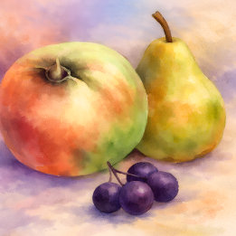 Feuille De Papier Cadeau Orchard Harvest Gift Wrap Sheets — Set of 3