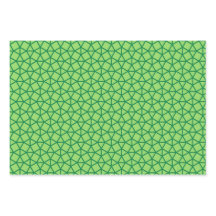 ornements verts simples