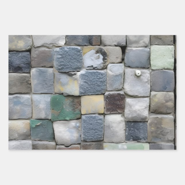 Feuille De Papier Cadeau Pains cadeaux (Devant)