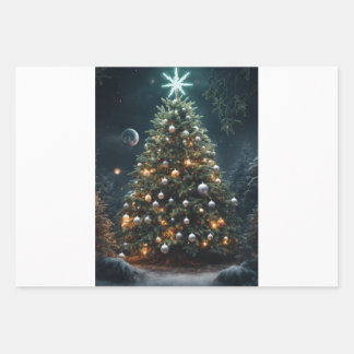 Feuille De Papier Cadeau "Pandemic Peril : A Haunting 2023 Christmas"