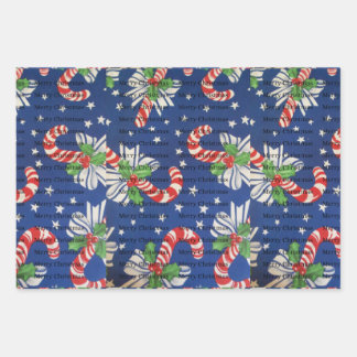 Feuille De Papier Cadeau Papiers d'emballage de Noël