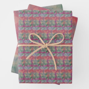 Feuille De Papier Cadeau Pastel Art Abstrait