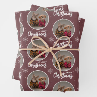 Feuille De Papier Cadeau Personalized Coffee Merry Christmas 1 Photo