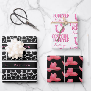 Feuille De Papier Cadeau Personnalisée comme une fille de fille