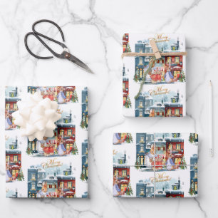 Feuille De Papier Cadeau Peter le lapin Noël shopping