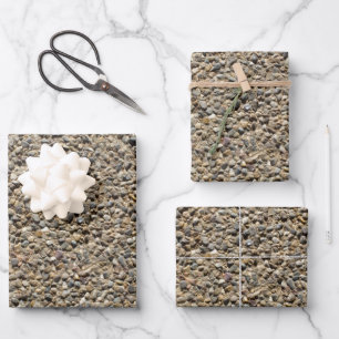 Feuille De Papier Cadeau Photographie de la nature de Gravel and Sand Rock